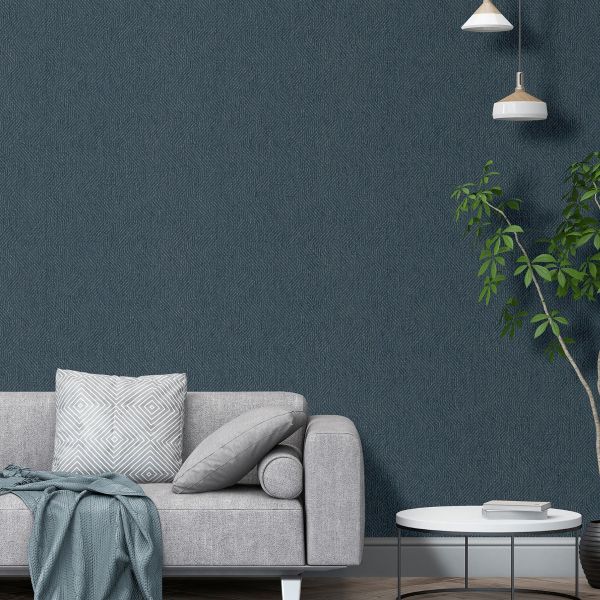 Eden Wallpaper Collection Eris Texture Blue by Muriva